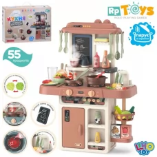 Кухня 889-352 45,5-22-в63см, плита, мойка-льющаяся вода(механич.), звук, свет, пара/дым, холодильник, посуда, продукты, доска для рисования, мел, губка, 55пред, на бат-ке, в коробке, 49,5-36-13см Кухня 889-352 45,5-22-в63см, плита, мойка-льющаяся вода(механич.), звук, свет, пара/дым, холодильник, посуда, продукты, доска для рисования, мел, губка, 55пред, на бат-ке, в коробке, 49,5-36-13см