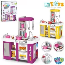 Игрушечная кухня BabyToys 922-47-47A со звуком и светом Игрушечная кухня BabyToys 922-47-47A со звуком и светом