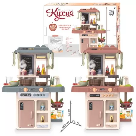 Игрушечная кухня TK Group TK-61324 пластиковая 2 цвета