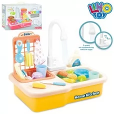 Игрушечная кухня WD-R26 с мойкой и водой, 20 предметов