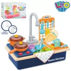 Игрушечная кухня WD-T41 с мойкой и водой, 29 предметов