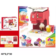 Кухонний набір 8696 фабрика морозива з пластиліном кор.40*8,5*30 