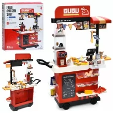 Игровой набор магазин BabyToys 889-287 с кофеваркой для девочек Игровой набор магазин BabyToys 889-287 с кофеваркой для девочек