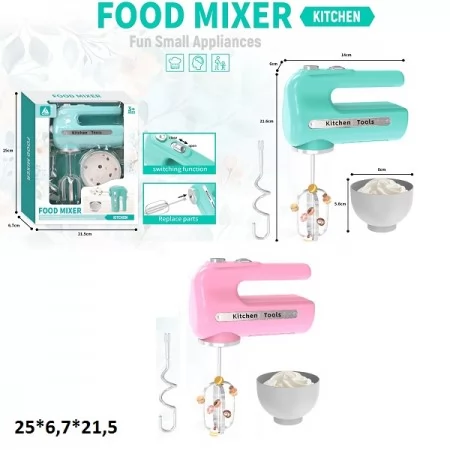 Игрушечный миксер BabyToys HJ625A на батарейках для девочек