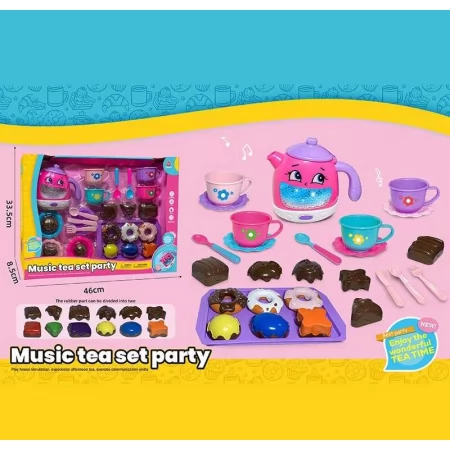 Детская посудка BabyToys 3222 B разные цвета пластик