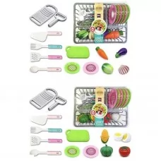 Детская посудка BabyToys CS 711-11 пластмассовая 2 вида