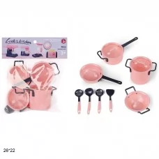 Детская посудка BabyToys K8816-9 пластиковая разноцветная