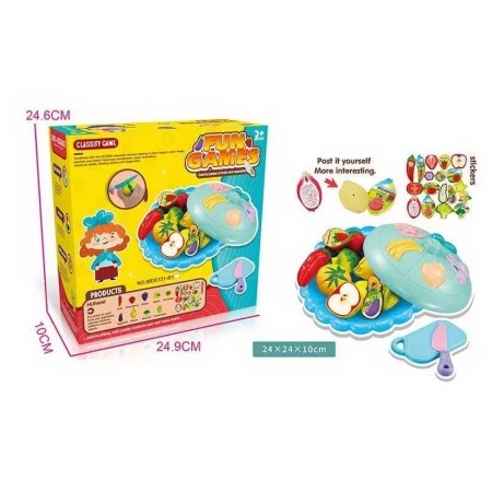 Іграшковий набір продуктів BabyToys з магнітами для дівчаток