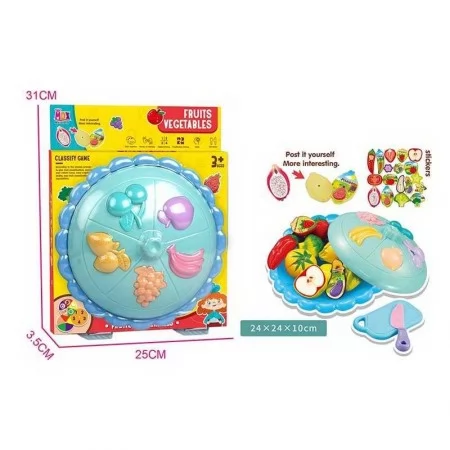 Игрушечный набор продуктов BabyToys MDX 131 на магнитах