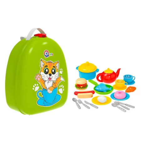 Набір продуктів у рюкзаку 8225 "Technok Toys", посуд, їжа