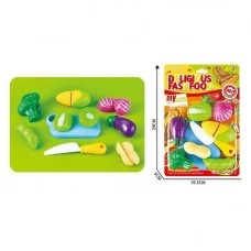 Игрушечные овощи на липучках BabyToys для девочек от 2 лет