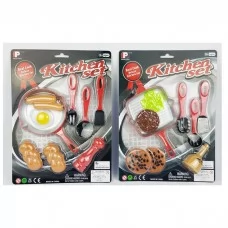 Детская посудка BabyToys P3014 со сковородой, 2 вида Детская посудка BabyToys P3014 со сковородой, 2 вида