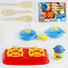 Детская посудка BabyToys 9042 набор с пичкой и сотейником Детская посудка BabyToys 9042 набор с пичкой и сотейником