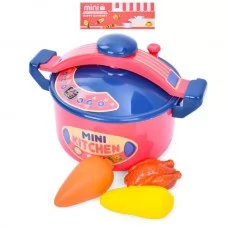Игрушечная мультиварка BabyToys 3880B, набор 3 шт, пластик Игрушечная мультиварка BabyToys 3880B, набор 3 шт, пластик