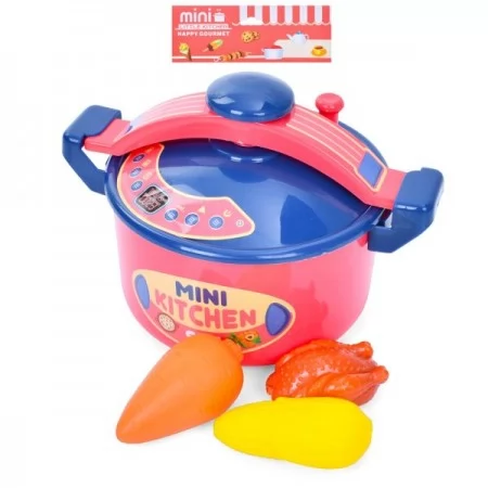 Іграшкова мультиварка BabyToys 3880B, набір 3 шт, пластик