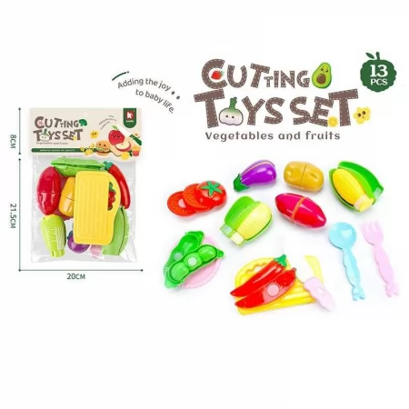 Игрушечные продукты на липучке BabyToys 2208 A7 для девочек