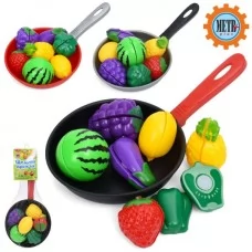 Игрушечные продукты на липучке BabyToys SC-70 фрукты овощи Игрушечные продукты на липучке BabyToys SC-70 фрукты овощи