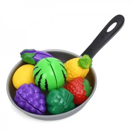 Іграшкові продукти на липучці BabyToys SC-70 фрукти овочі