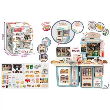 Игрушечная касса BabyToys Супермаркет со звуком и светом