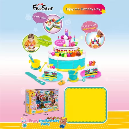 Детская игрушка Тортик на липучках BabyToys для девочек
