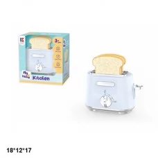 Игрушечный тостер BabyToys 8959 пластиковый для девочек Игрушечный тостер BabyToys 8959 пластиковый для девочек
