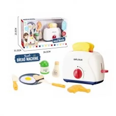 Игрушечный тостер BabyToys J604 с набором для девочки Игрушечный тостер BabyToys J604 с набором для девочки