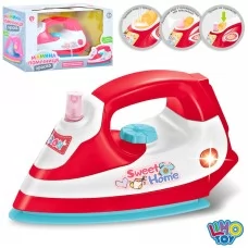 Игрушечный утюг LIMO TOY 7933 со звуком и водой Игрушечный утюг LIMO TOY 7933 со звуком и водой
