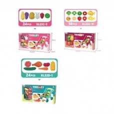 Игровая тележка супермаркета BabyToys KL22D-1-2-11 для девочек