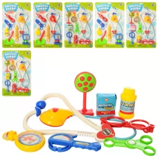 Ігровий набір лікаря BabyToys 3133 зі стетоскопом 8 предметів Ігровий набір лікаря BabyToys 3133 зі стетоскопом 8 предметів