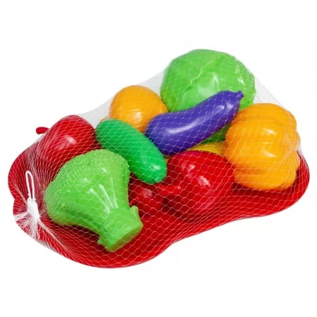 Набор игровых овощей на подносе, 34 см, для ролевых игр, BAMSIC 010/15 Набор игровых овощей на подносе, 34 см, для ролевых игр, BAMSIC 010/15