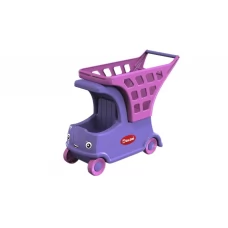 Каталка-тележка с корзиной Doloni Toys 01540/01 Каталка-тележка с корзиной Doloni Toys 01540/01