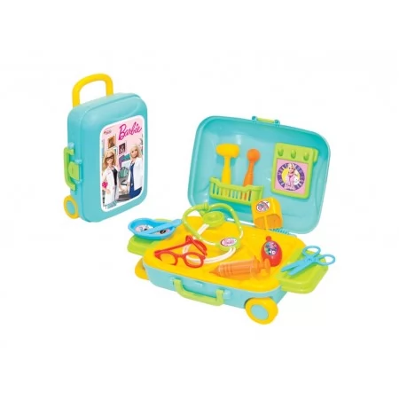 Ігровий набір лікаря в чемодані Barbie 23,5 см, з аксесуарами, Dede 03480