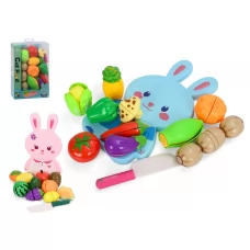 Игровой набор продуктов на липучках с доской и ножом, 2 вида 22815B