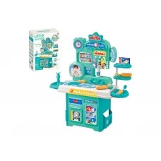 Детский игровой набор доктора 922-217, медицинский стол с 28 предметами, Limo Toy