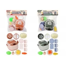 Детская мультиварка Kitchen Toys с посудой и продуктами, 2 вида A6619-73