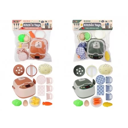 Детская мультиварка Kitchen Toys с посудой и продуктами, 2 вида A6619-73