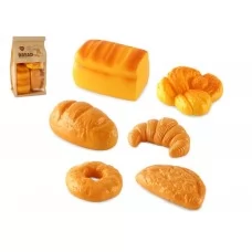 Ігровий набір FunBaking, 6 хлібобулочних виробів, реалістичні фігурки LT515166