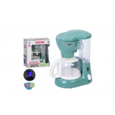 Игрушечная кофеварка, звук, свет, льется вода, на батарейках YH129-2G