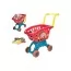 Ігровий візок супермаркет XG2008, 43,5 см, ручка складається, продукти