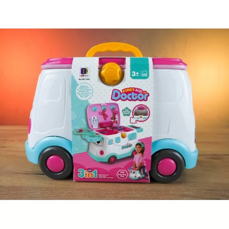 Набор доктора для девочки BabyToys 661-543 пластиковый Набор доктора для девочки BabyToys 661-543 пластиковый