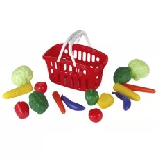 Кошик ігровий з овочами Toys-plast ІП18003