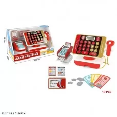 Игрушечный кассовый аппарат BabyToys 1013E-B с музыкой и светом