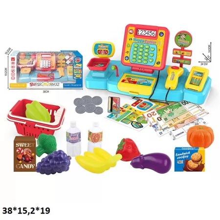 Игрушечный кассовый аппарат BabyToys 71022-116 с музыкой
