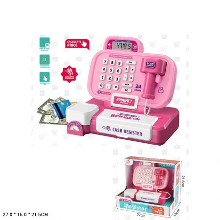 Игрушечный кассовый аппарат BabyToys CF8250 с музыкой и светом