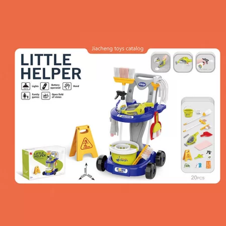 Набір для прибирання BabyToys 667-68 на батарейках зі світлом