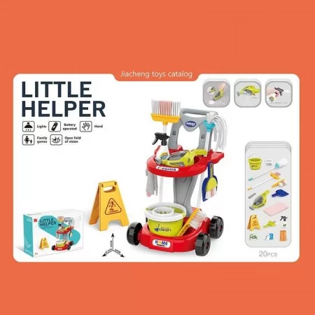 Набір для прибирання BabyToys 667-69 на батарейках зі звуком і світлом