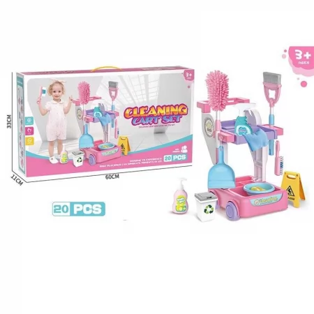 Набір для прибирання BabyToys 688-4 пластиковий з аксесуарами
