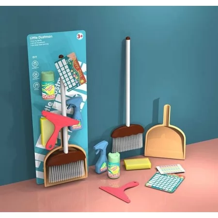 Набір для прибирання BabyToys XG 2-21 B пластиковий для дівчаток