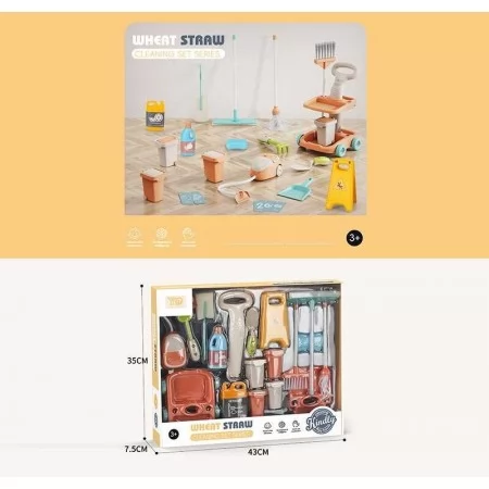 Набор для уборки BabyToys YY 210 пластиковый для девочек