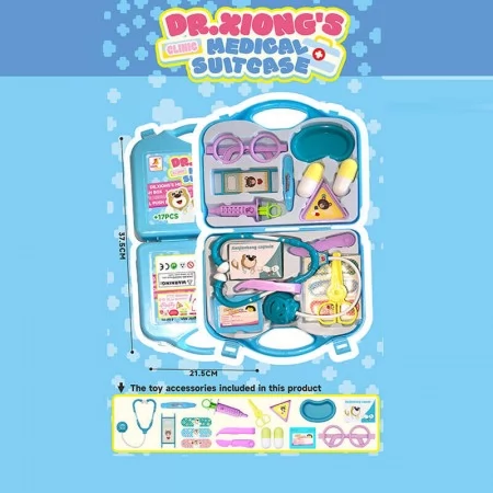 Набор доктора BabyToys 537 D2 пластиковый для девочек